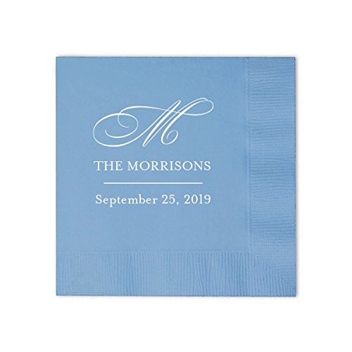 Wedding Napkins for Bar Decorative Beverage Napkins Gold