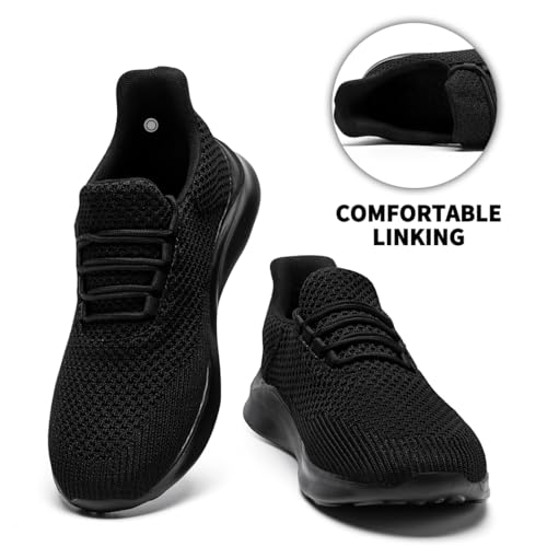 Image of DLWKIPV Mens Running Shoes Tennis Casual Walking Anti Slip Athletic Non Slip Workout Gym Sneakers Comfortable Lightweight Fashion Breathable Mesh