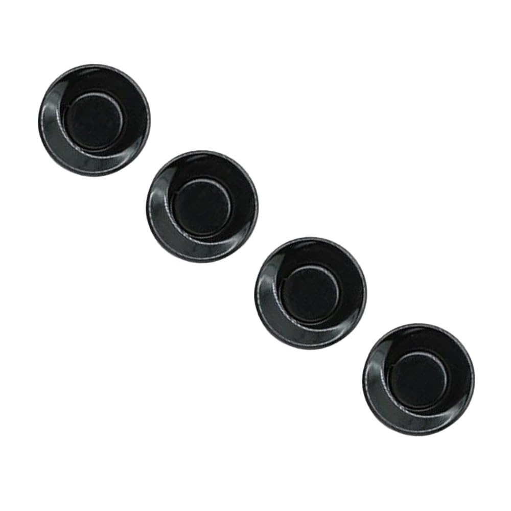 MASO 1x DC12V Radar per Parcheggio Auto Senza Fili a 4 Sonde, Cicalino Volume 65db, Distanza di Rilevamento Radar 0,3～2,0m, Impermeabile Anti-Vibrazione, Bianco
