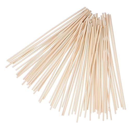 CORHAD 100pcs Natural Rattan Diffuser Sticks Replacement Reeds for Portable Diffuser Supply Fragrance Home Decor and Living Spaces