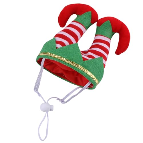 Sombrero de bufón para perro, sombrero elástico ajustable para disfraz de fiesta, disfraz de fiesta para mascotas, accesorio de disfraz caprichoso y cómodo
