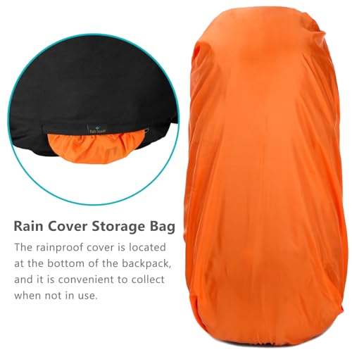 Esup 50L Hiking Backpack Men Camping Backpack with rain cover 45l+5l Lightweight Backpacking Backpack Travel Backpack