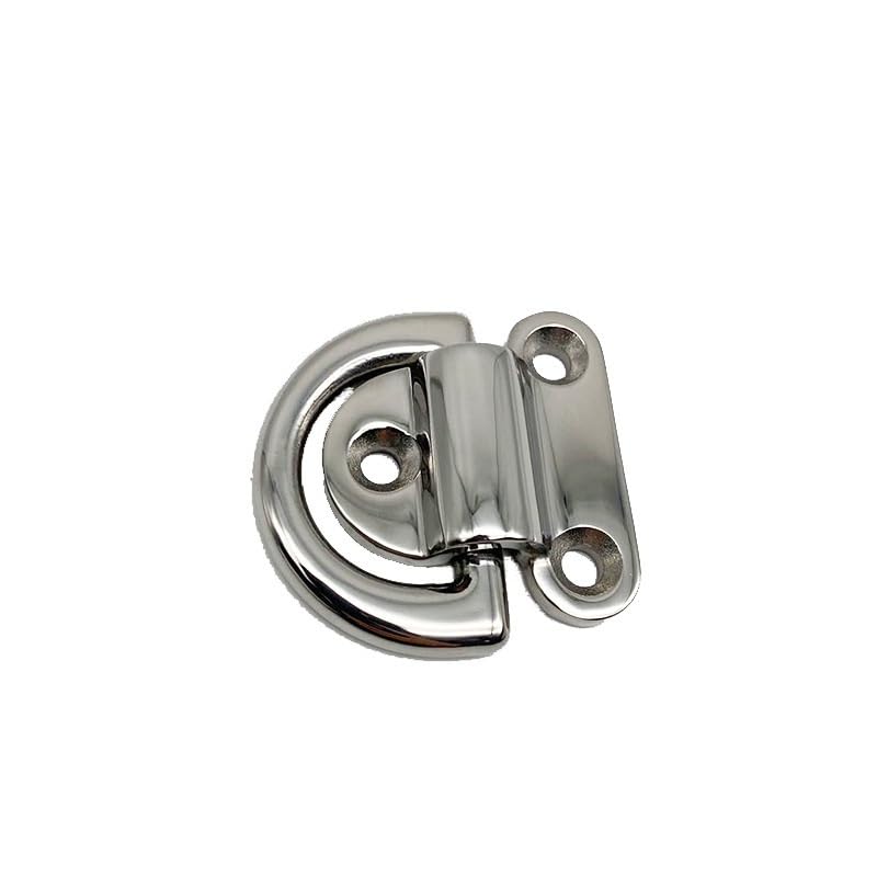 Boucle d'anneau en D pour sécuriser l'amarrage de votre yacht lors de vos escales en mer