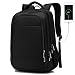 Produktbild HFY Laptop Rucksack 15,6 Zoll Multifunktion Business Notebook Taschen Männer Wasserdicht Rucksack 20-35L Schulrucksack Arbeitsrucksack Wandern Camping mit USB-Anschluss (Schwarz-1)