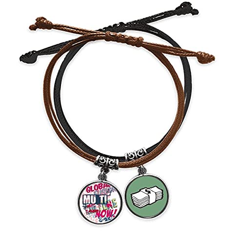 Pulsera de cuerda urbana para lucir en festivales de musica y quedadas informales