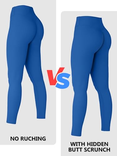 Image of Sunzel Sunzfly Invisible Butt Scrunch Workout Leggings for Women, Butt Lifting High Waisted Gym Yoga Pants with Tummy Control