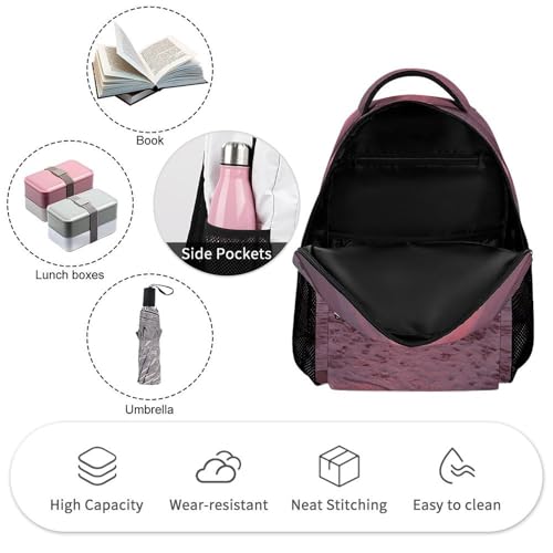 Purple Moon Backpack for Men Women, Durable Small Backpack Casual Lightweight Daypack for Travel Bag3