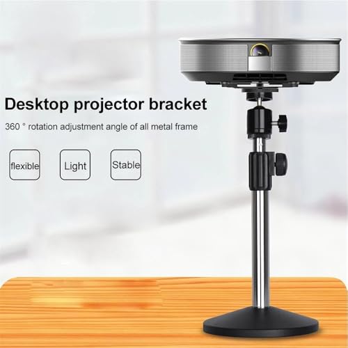 Soporte para proyector ajustable con eje telescópico universal de mesa 5
