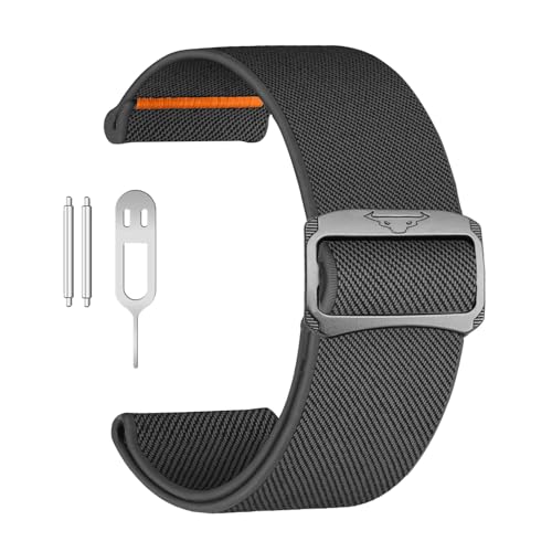Correa elástica de nylon para Garmin Instinct 45mm miniatura 7