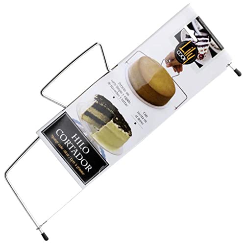 Lily cook KP5176 Lyre à Gâteau/Génoise INOX Argent 33 x 13,9 x 0,5 cm