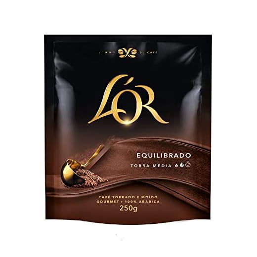 L'OR Café Torrado E Moído Equilibrado Torras 100% Arábica L'Or Sachê 250 G