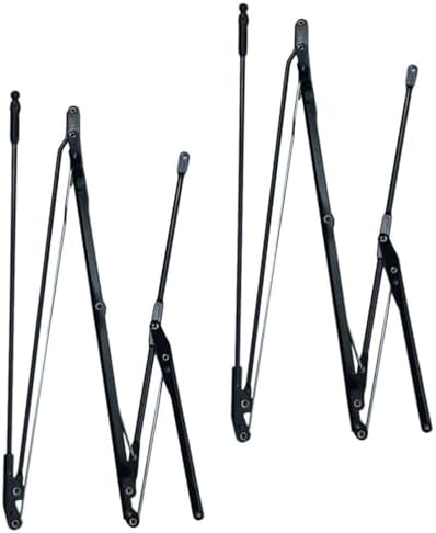 BESTYASH Folding Umbrella Ribs Repair Parts, Iron, 2 Sets Black image 4