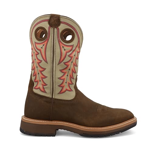 Twisted X Men's 11" Horseman, Wide Square Toe with CellSole4