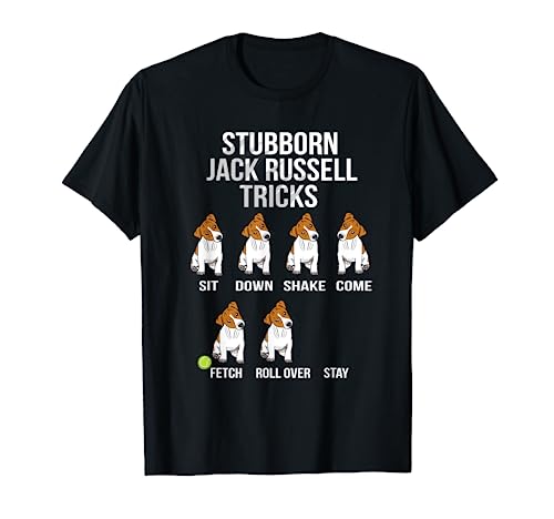 Stubborn Jack Russell Terrier Jack Russell Gifts Jack Russel T-Shirt