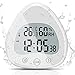 VOCA Orologio da bagno digitale impermeabile doccia orologio LCD Timer ℃/℉ temperatura umidità cucina timer con ventosa appendere supporto foro