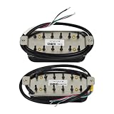 OriPure Alnico 5 humbucker Pickups gitara elektryczna szyja pickup 7,9 K + mostek 16,6 K, czarny