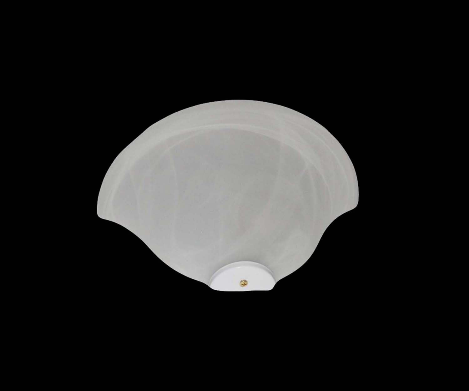 Generico Plafoniera Classica In Vetro 1 Luce, Girella Verde, Diametro 30cm, Per Bagno E Soggiorno