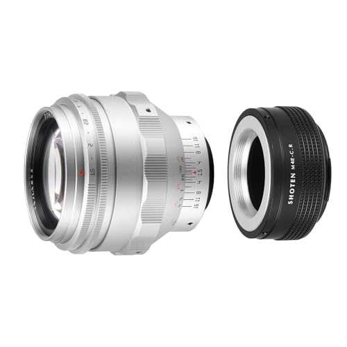 TTArtisan 75mm F1.5 M42}Eg Y 邮{P tTCY ] a Pœ_ Y Vo[ + RF}EgϊA_v^[ SHOTEN M42-CR