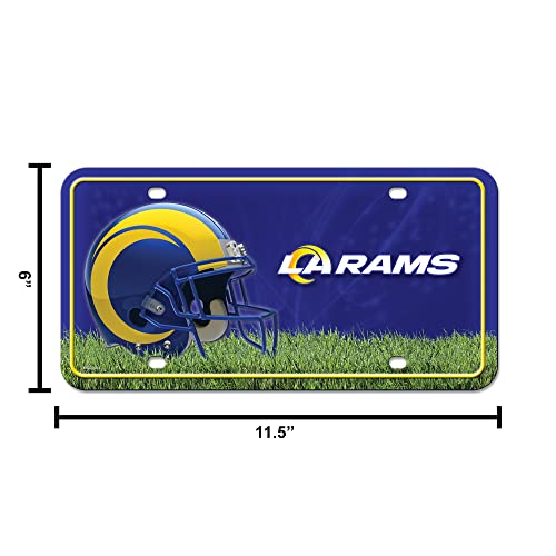 Rico Industries NFL Los Angeles Rams Metal License Plate Tag - image 6