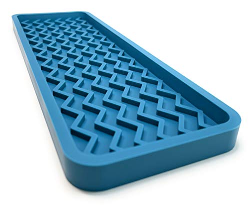 image for Happitasa Silicone Kitchen Sink Organizer Tray and Sponge Holder | Zig