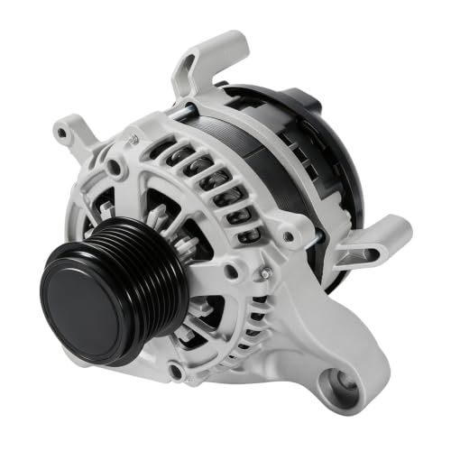 Image of 104211-3910 New Alternator Compatible with Honda Civic L4 2.0L 2016-2022, 12V 135Amp High Output, 7-Groove Pulley Clockwise, Repalce OE 31100-5BA-A01RM 31100-5BA-A01 11931N