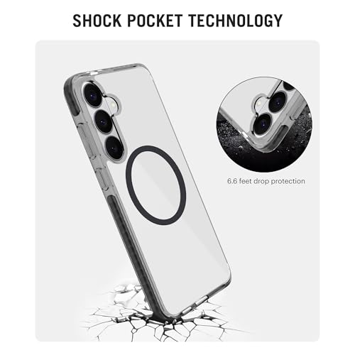 Image of DailyObjects Samsung Galaxy S26 Plus Stride Clear Case | Slim Transparent Back Cover | Shockproof | Scratch Resistant | Protective Phone Case | Lightweight Crystal Clear Soft TPU Cover