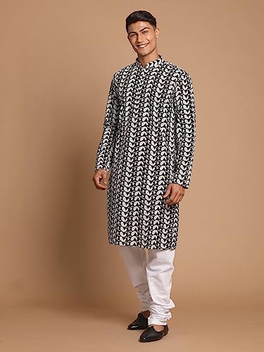 Ensemble kurta pyjama en coton pour soirées à thème et détente