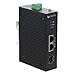 L-COM - IES-MCG-SFP - Switch, 3 Ports, Industrial, Unmanaged Gigabit Ethernet, DIN Rail, RJ45 x 2, SFP x 1