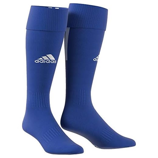 adidas Santos Sock Calcetines, Unisex Adulto, Bold Blue/White, 40/42