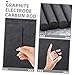 BESPORTBLE 4pcs Graphite Carbon Rod Rods Precision Graphite Industrial Raw Material Heat Resistant Easy Handling