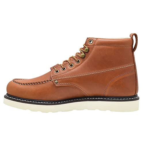 Golden Fox Steel Toe Men's Lightweight Work Boots Moc Toe Boot Insulated2