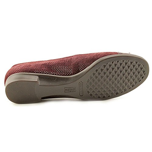 Aerosoles Womens Bectify Suede Flats Dark Red 6 M Us #TOP2