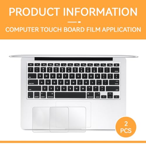 XENQITO 2 Pcs Funda protectora para trackpad táctil para 2022 MacBook Air da 13,6"(A2681)/2024 MacBook Air 13 Zoll(A3113), Impermeable, Antiarañazos, a Prueba de Polvo, Accesorios para Laptop - imagen 2