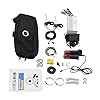 27.5Inch Electric Bicycle Conversion Kit, 72V 2000W E-Bike Rear Wheel Hub Motor with Mutifunction LCD Display & Pedal Assistant Sensor, 60N.M 7-Speed Flywheel E-Bike Conversion Set US Stock #2