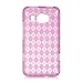 DreamWireless CSHTCTITAN2HPCK HTC Titan 2 Crystal Skin Case, Hot Pink Checker