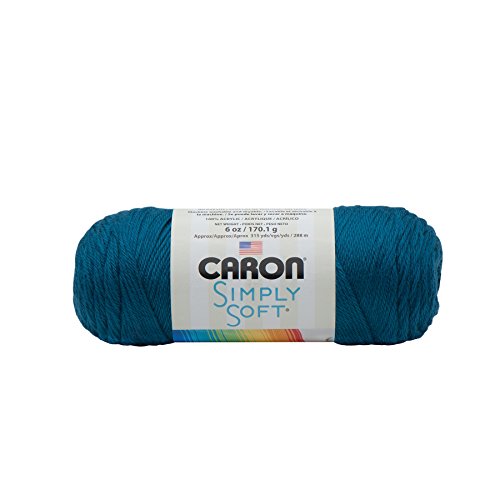 Image of Caron Simply Soft Ocean Yarn - 3 Pack of 170g /6oz - Acrylic - 4 Medium (Worsted) - 315 Yards - Knitting /Crochet