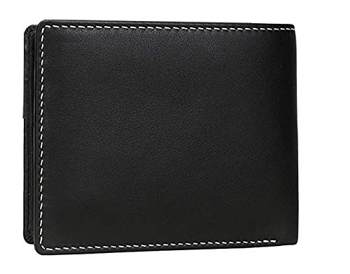Image of WildHorn Leather Wallet for Men I Ultra Strong Stitching I 2 Currency Compartments