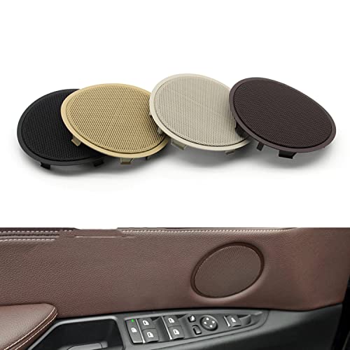 TTOILS LHD RHD Car Interior Front Rear Door Upgraded Horn Loudspeaker Grill Sound Audio Cover,for BMW X5 X6 F15 F16 2014-2018