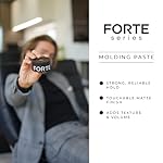 Molding Paste by Forte Series Low Shine Hair Paste for Men Lightweight Hair Texturizer Adds Volume and Definition Medium Flexible (75 ml) - Image 4