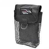 Système de drainage efficace : doté de trous en maille, ce sac permet un drainage efficace, l'accumulation d'eau et un séchage rapide de votre équipement de plongée sous-marine