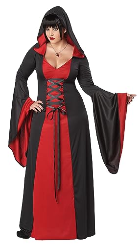 California Costumes Plus Size Deluxe Hooded Robe Costume 2X