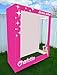 Pink Photo Booth, Magazine Life Size, Custom Magazine, Famous Doll Photo Box, Barbi Inspiration. (6.3ft Tall x 2.5ft)