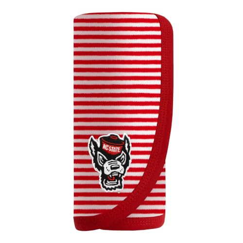 Image of Creative Knitwear College Baby NCAA Infant Striped /Solid Blanket, Unisex, One Size 37.5 X 33.5