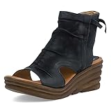 Must-Have Wedge Sandals - These peep toe womens wedge sandals are handcrafted with a ruched leather upper. A leather lining hugs your foot for fabulous style and long-lasting comfort. The Perfect Versatile Wedge - Once you slip your feet into a pair ...