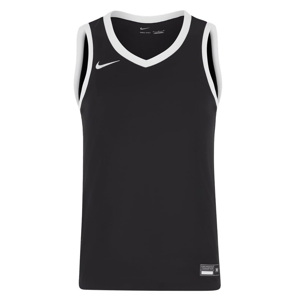 Nike Black Team Stock25 Basketball Jersey C010 Medium
