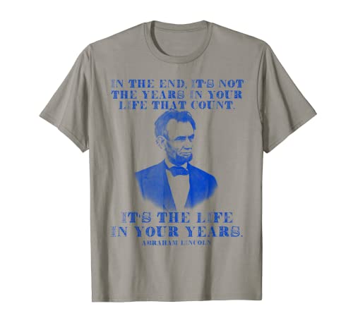 Camiseta Abraham Lincoln Vintage American President Tee Camiseta