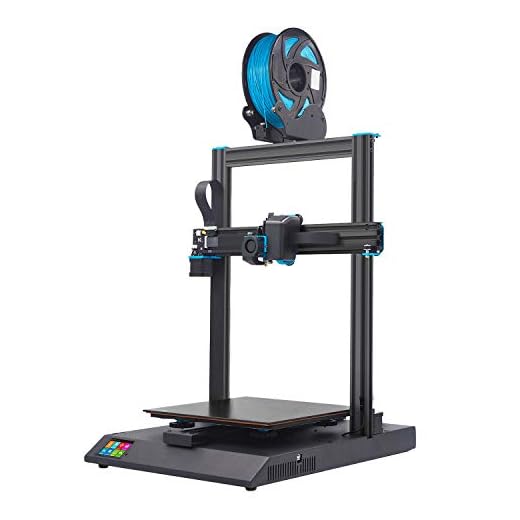 Artillery Sidewinder X1 3D Printer V4 Newest Model 95% Pre-Assembled 300x300x400mm, Reset Button Dual Z Axis Ultra-Quiet Printing 0.6mm Direct Drive Extruder Filament Runout Detection & Recovery…