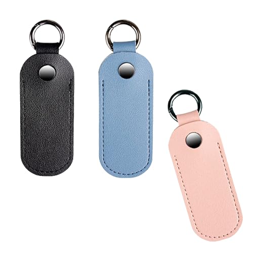 YIUWLMN 3Pcs Flash Drive Case USB Storage Case USB Flash Drive Leather Case USB Protective For Protecting Your USB Bring your own carry-on clasp