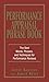 Performance Appraisal Phrase Book: The Best Words, Phrases, and Techniques for Performance Reviews