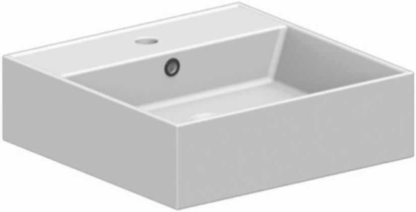 One-Day Sale: Up to 50% Off Scarabeo 8031/R-60-One Hole Teorema Rectangular Ceramic Wall Mounted/Vessel Sink, White Buy 2 get 3 Scarabeo 8031/R-60-One Hole Teorema Rectangular Ceramic Wall Mounted/Vessel Sink, White